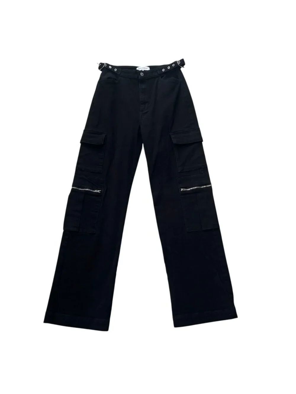 WeWoreWhat Y2K Style Utility Cargo Pants With Buckles at sides Size 27